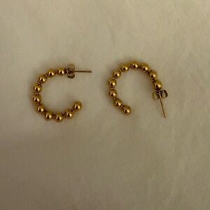 Ellie Vail bead hoops